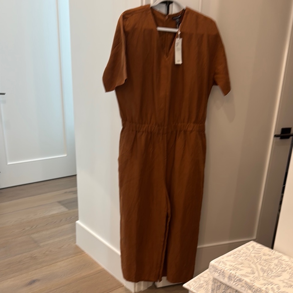 Eileen Fisher Brown Jumpsuit